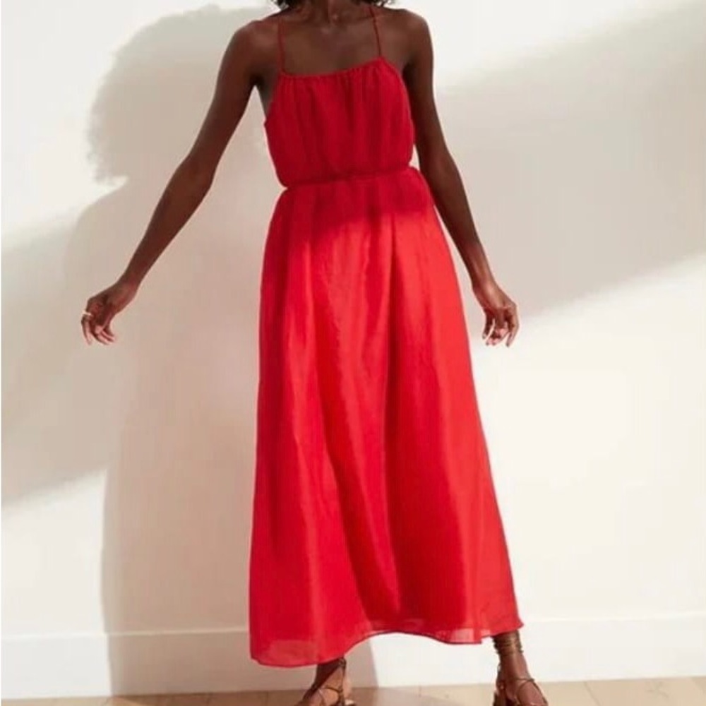 Banana Republic Ramie dress ♥️🌹🍓